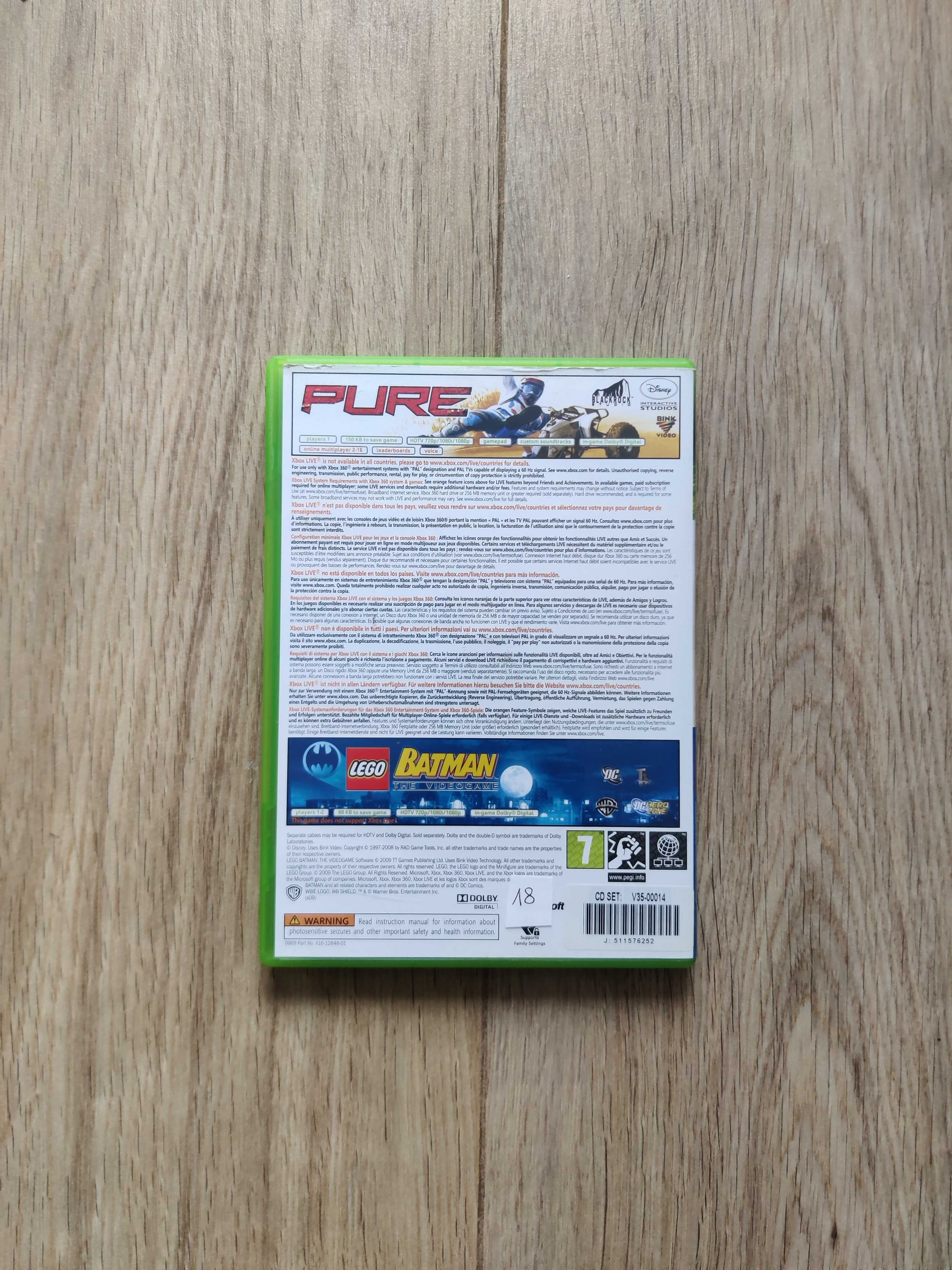 Gra Xbox360 / Xbox 360  - 1 gra  Gra Pure ( język Ang)