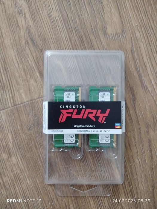 SODIMM DDR5 16GB 8+8 SK Hynix оперативная память RAM ОЗУ