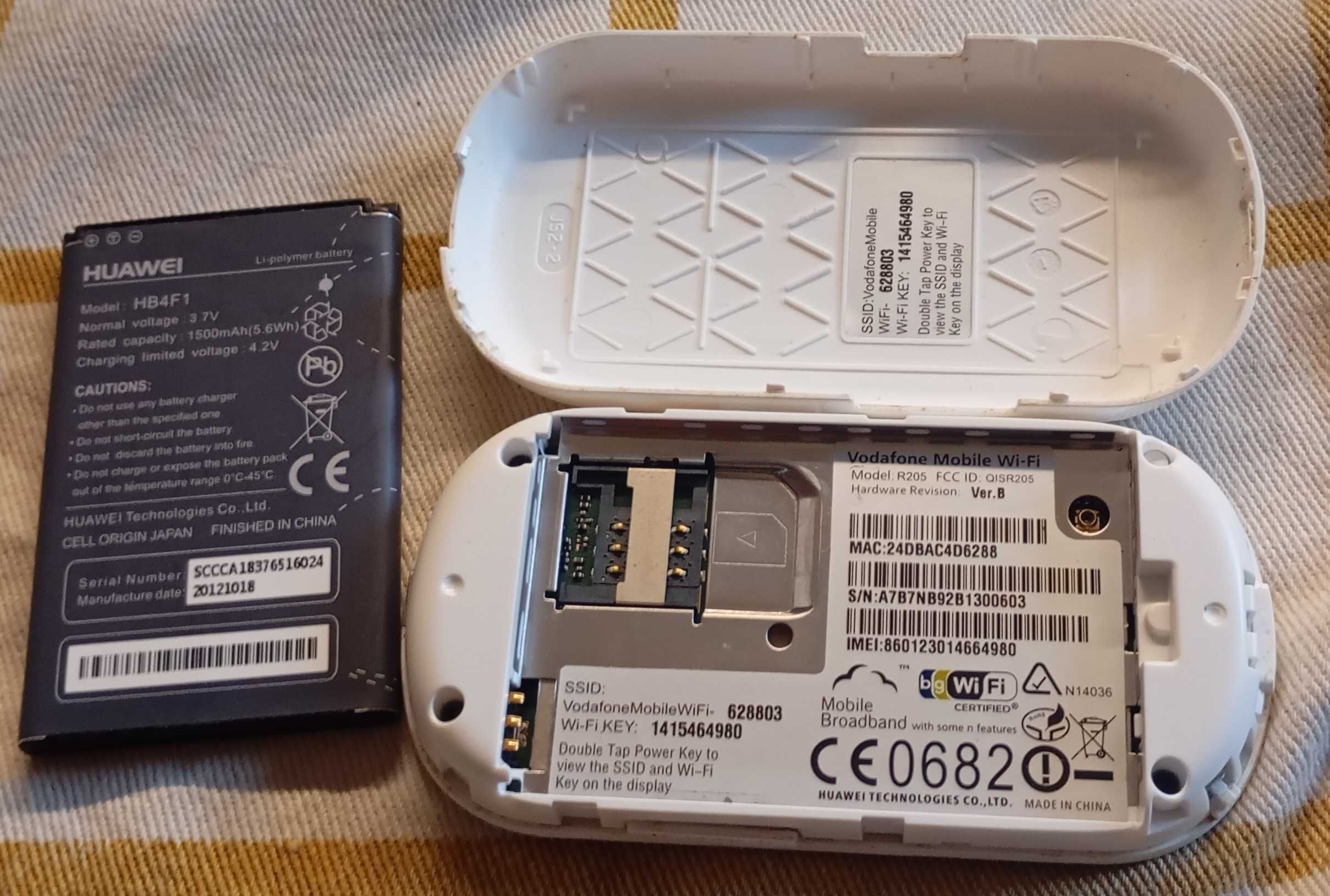 hotspot 3g dois da huawei vodafone