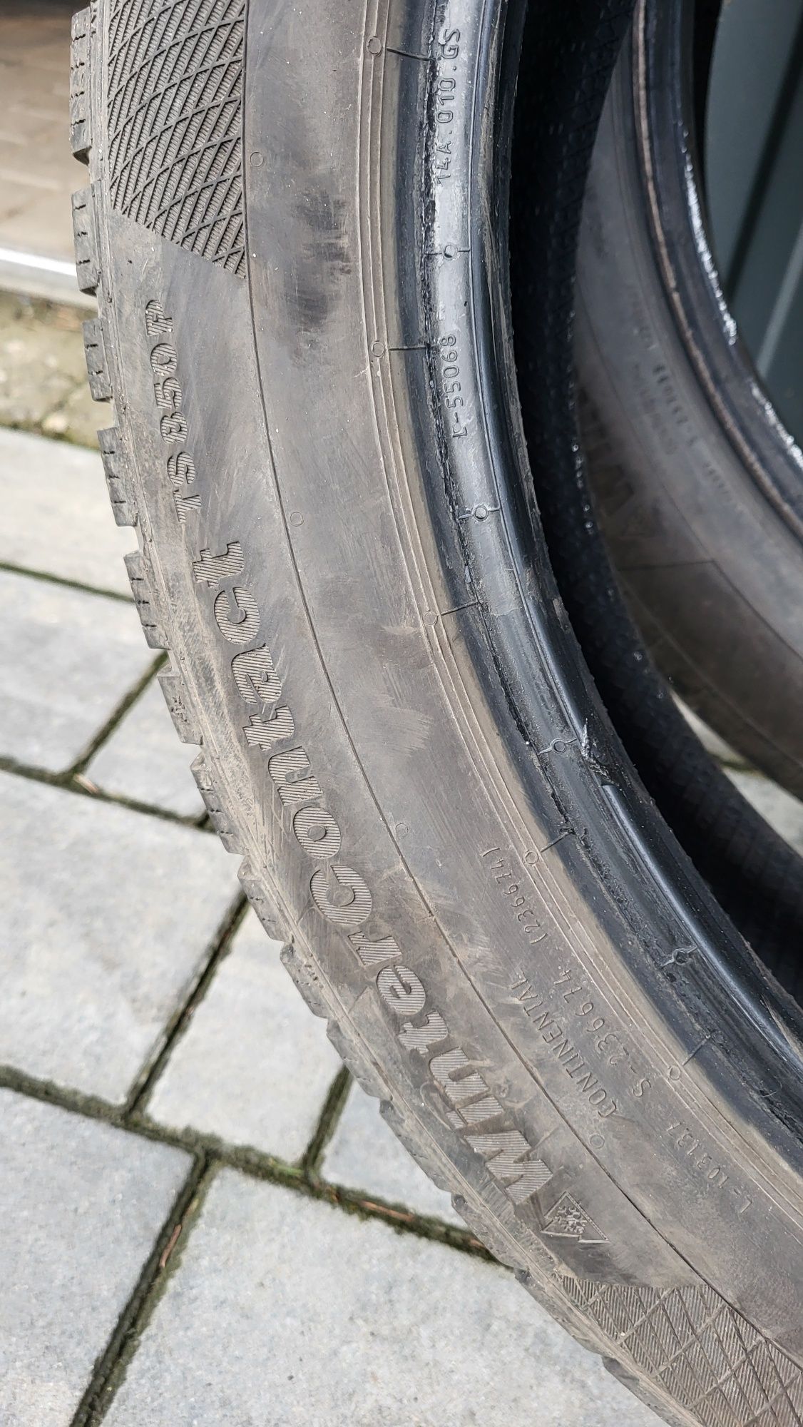 Opony zimowe Continental 195/55R20, opony renault scenic 4