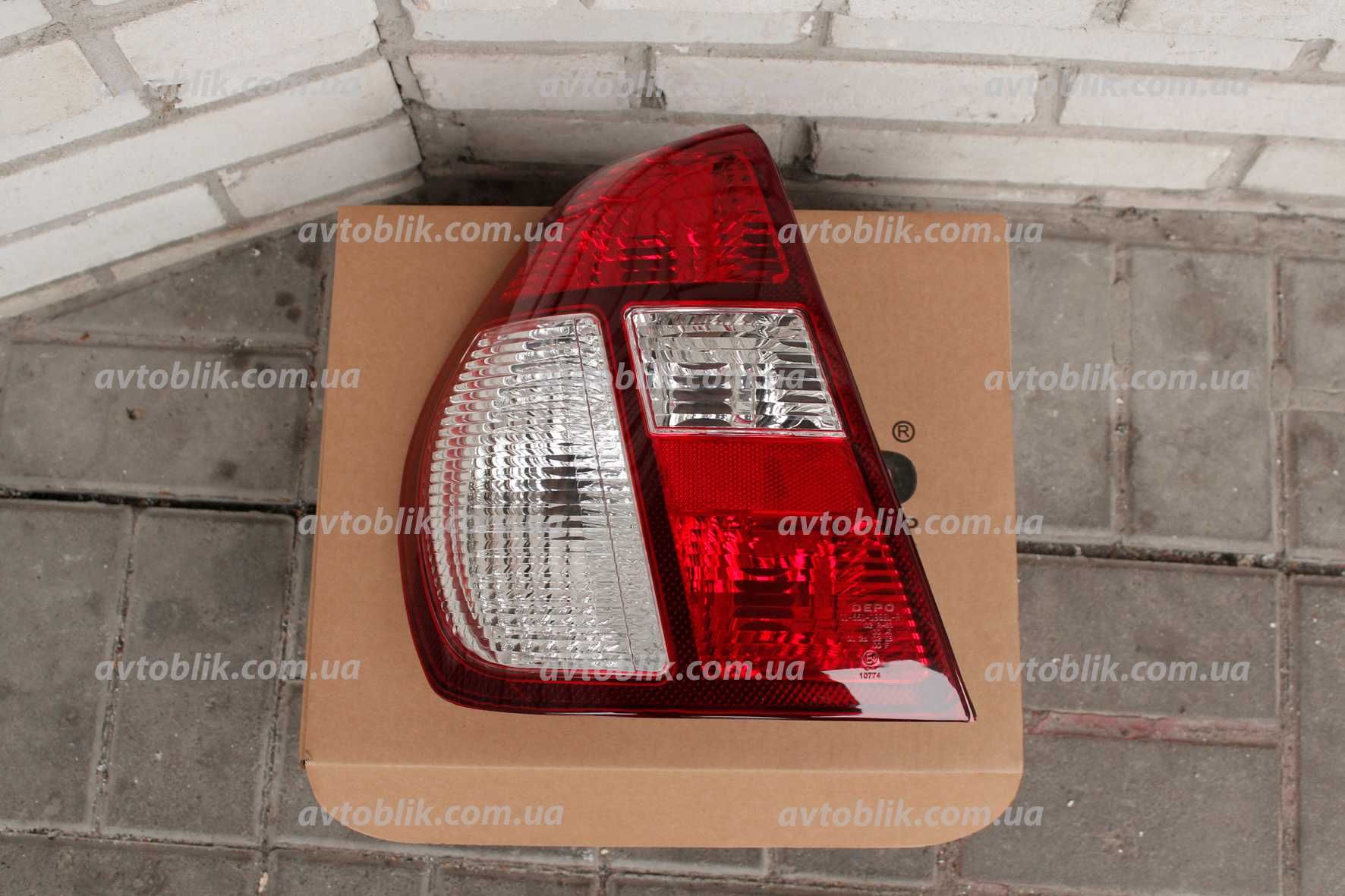 Задний фонарь Renault Logan, Sandero, Fluence, Clio, Megane, Symbol