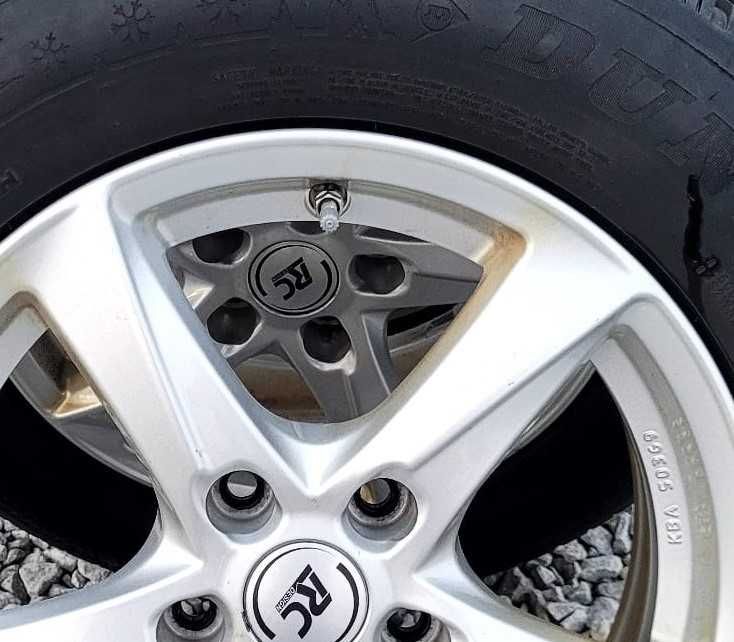 Zimowe 2022 7mm Nissan Qashqai Juke Dacia xTrail CzujnikTPMS 215/65R16