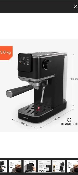 Кавоварка ріжкового типу Klarstain