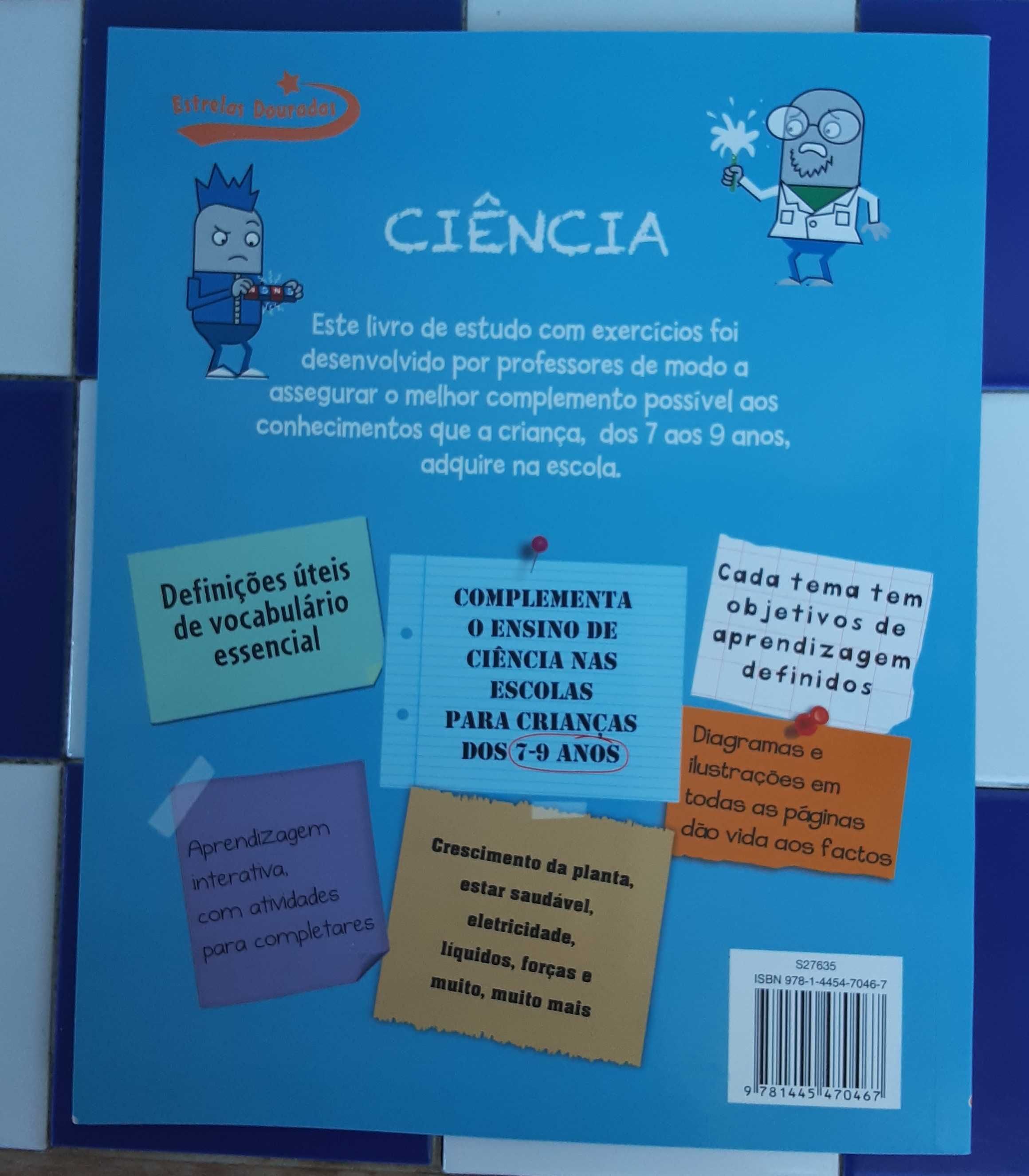 Livro de Atividades "Ciência 7/9 Anos - Alimenta o Cérebro" (NOVO!)