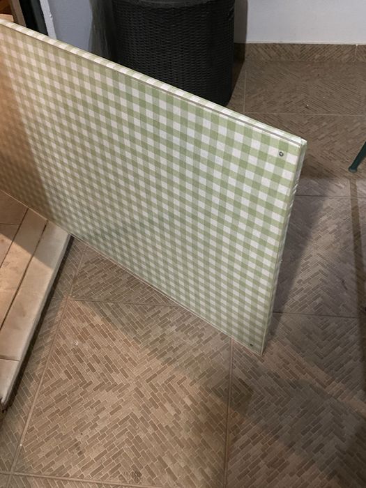 Mesa de jardim dobrável