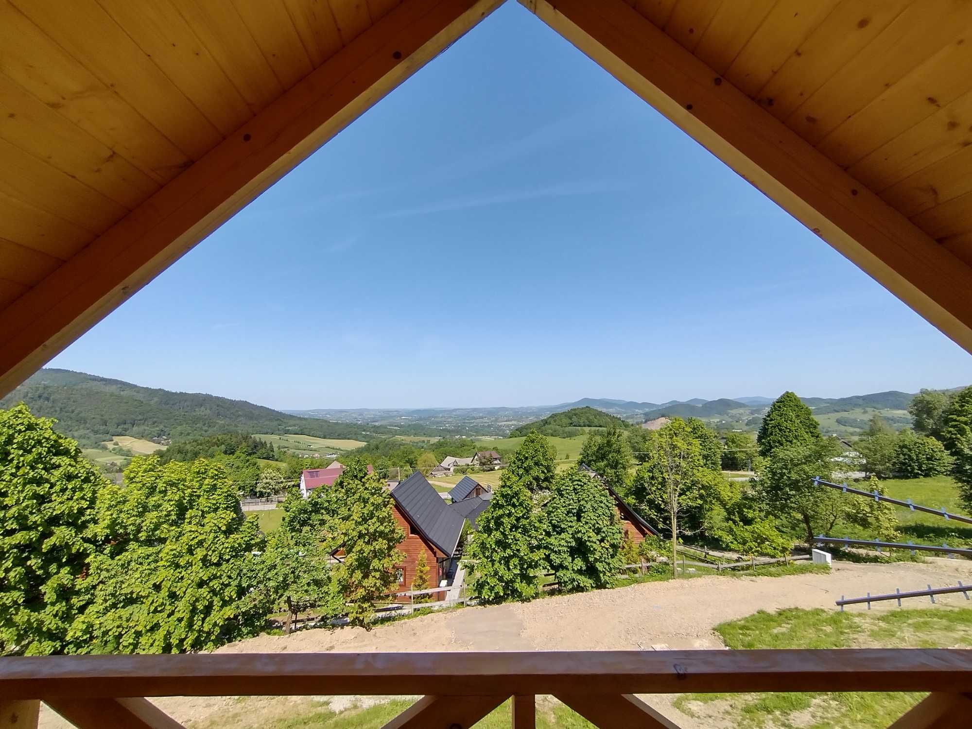 Domek na Przełęczy, Beskid Wyspowy, domek letniskowy/całoroczny