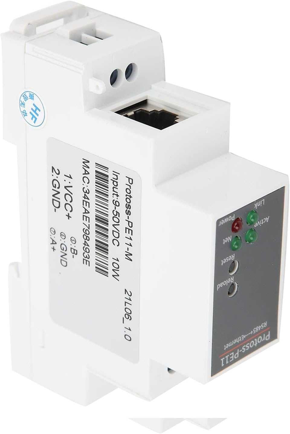 Moduł sieci Ethernet RS 485 10W szeregowy