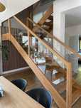 schody drewniane dywanowe, schody stalowe balustrady, atrakcyjne ceny