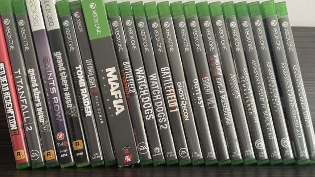 Zestaw gier Xbox one / Xbox series X idealne