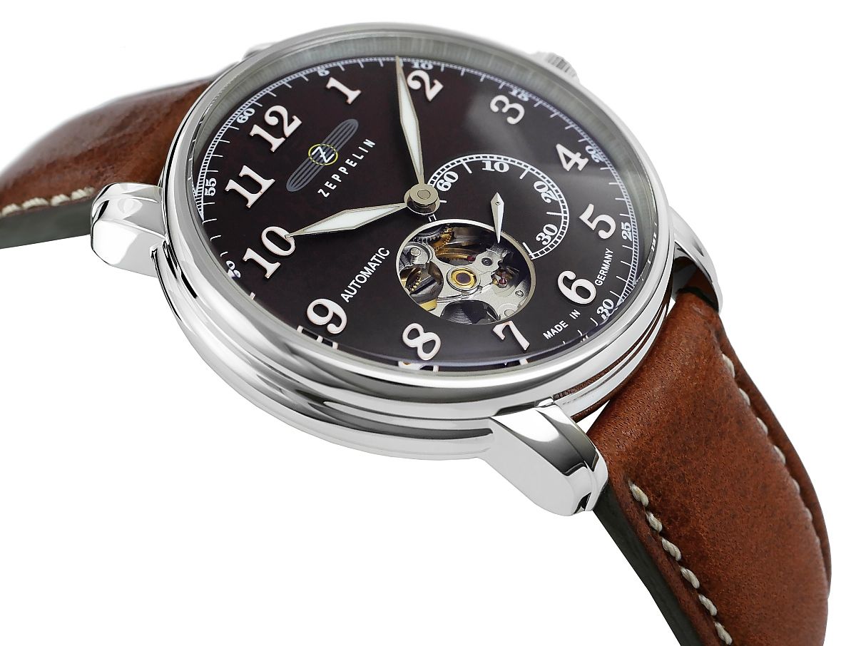 zegarek męski zeppelin lz127 graf automatic 7666-4 + box