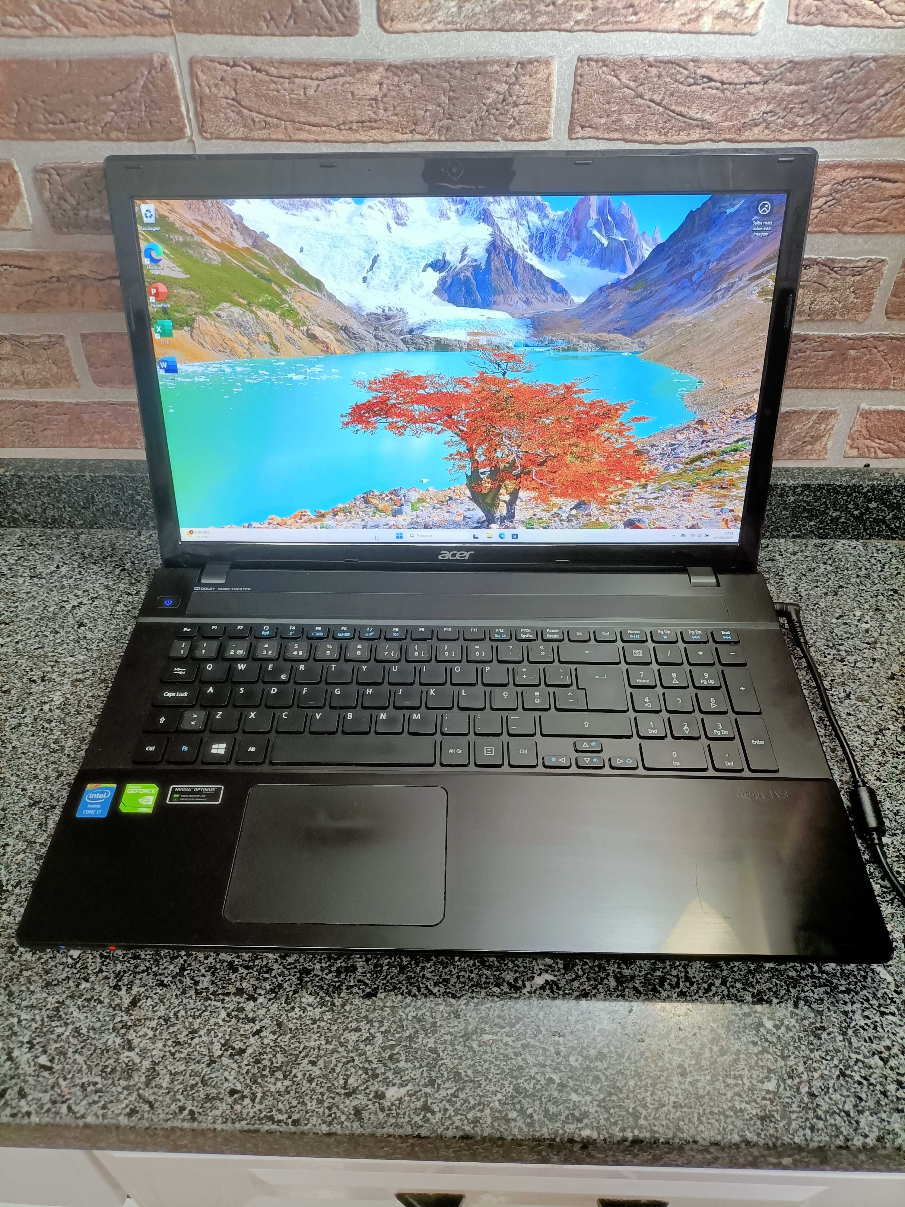 Acer Aspire V3-772G core i7 RAM 8gb SSD 128gb +HD 750gb