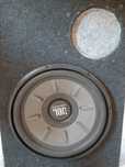 Subwoofer jbl stage 1210, wzmacniacz crunch gtx 2400