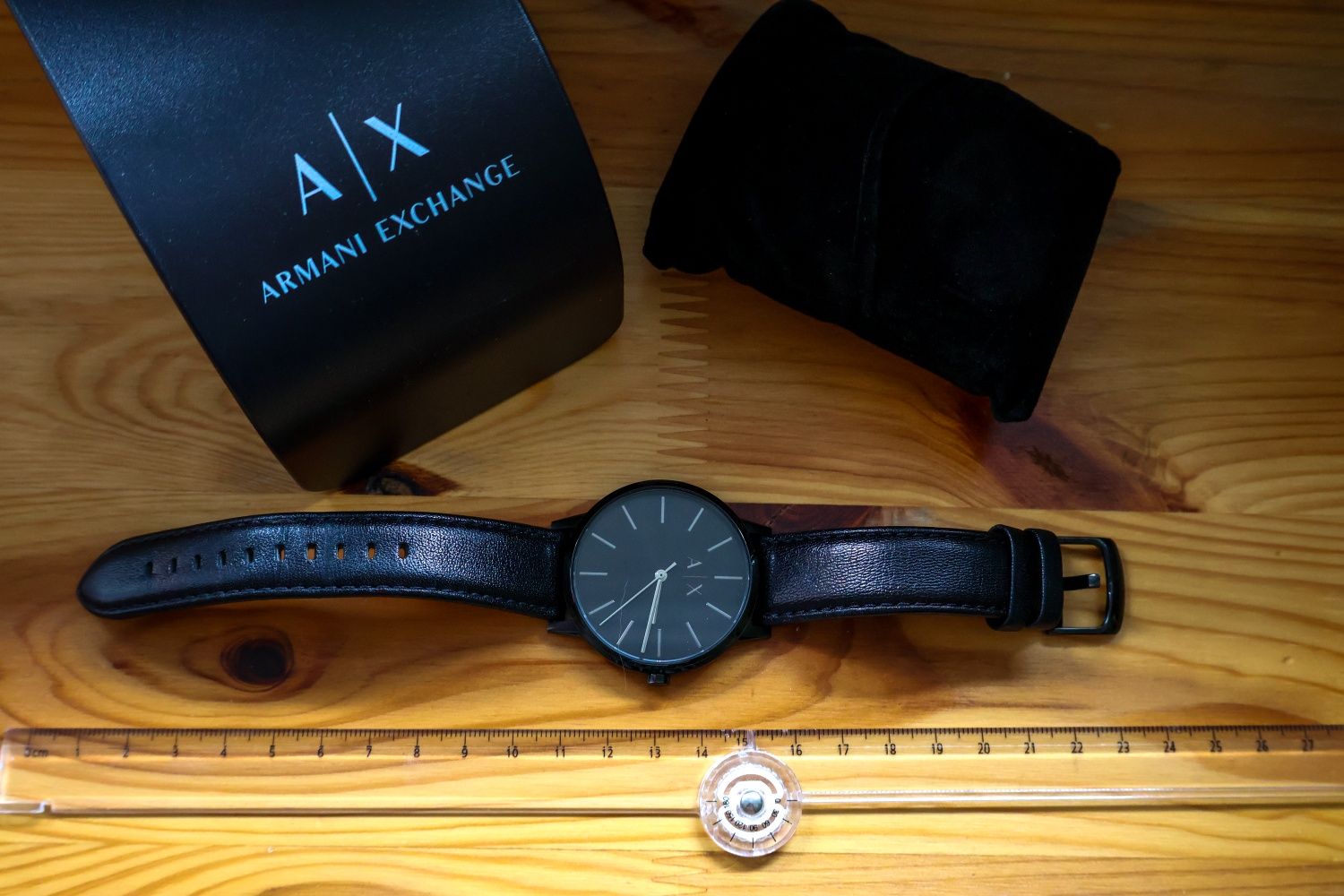 Armani Exchange Zegarek Skóra