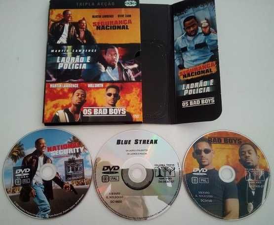 Filmes DVD Originais Trilogia Jackie Chan 10 € Cada Trilogia