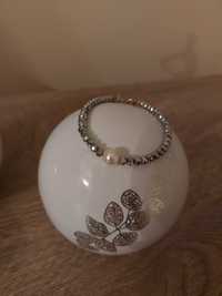 Bransoletka z imitacją perły
