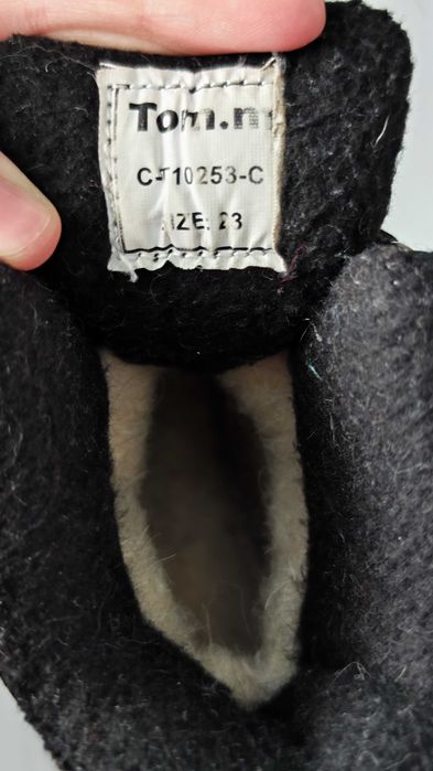 Зимові термочеревики Tom.m 23 розмір устілка 15 см