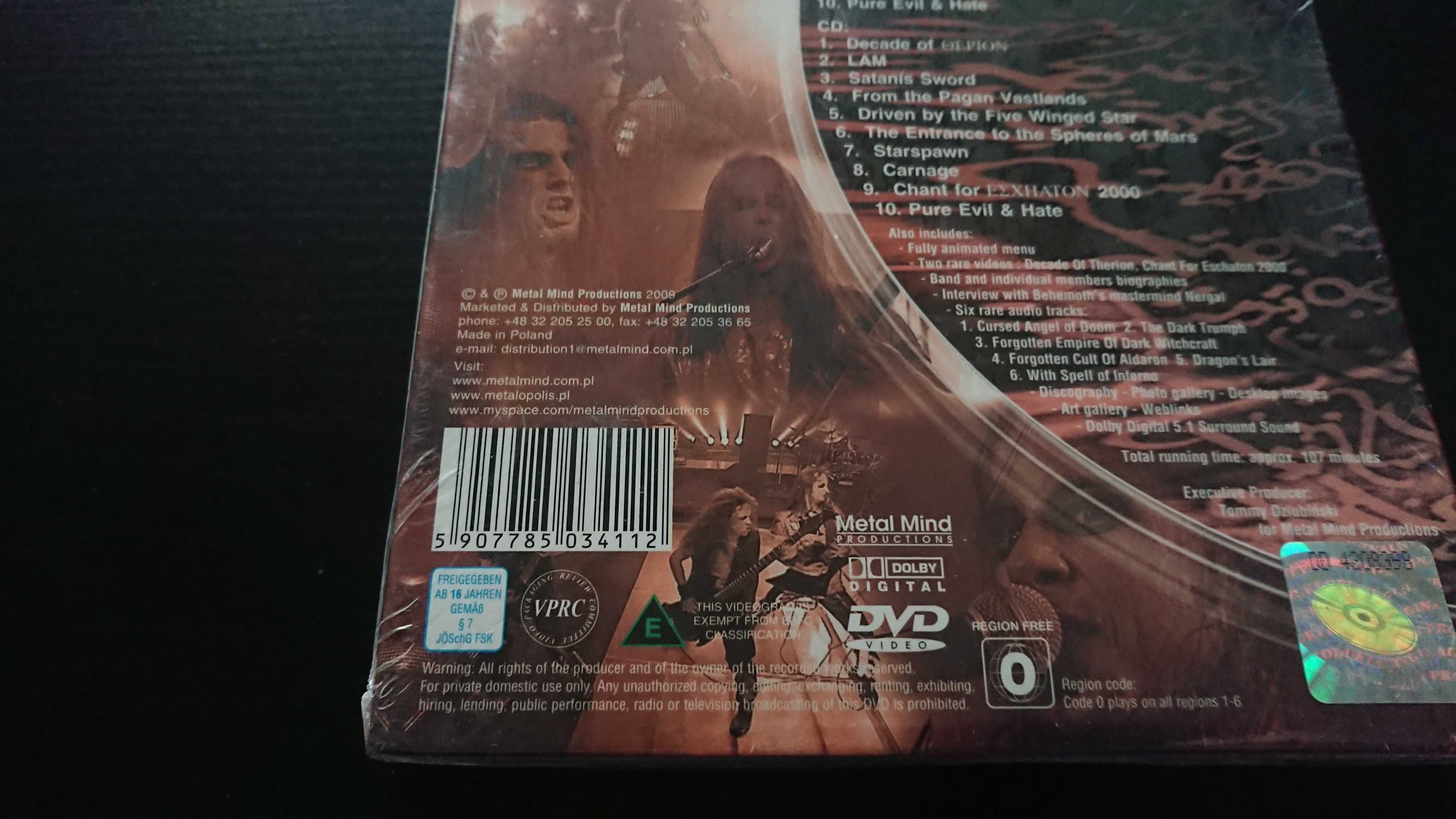 Behemoth Live ΕΣΧΗΑΤΟΝ The Art Of Rebellion CD+DVD *NOWA* Limit 2000