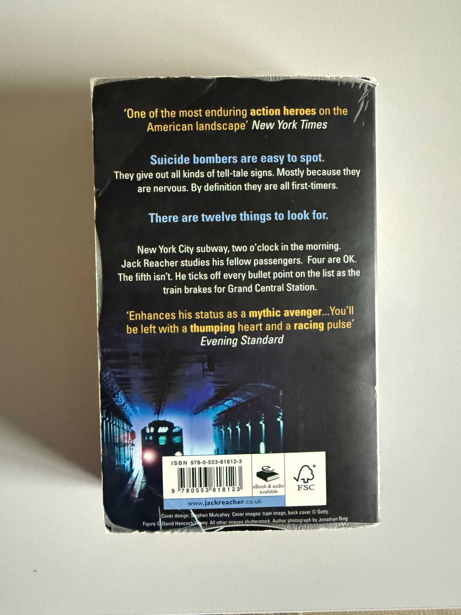Książka po angielsku Lee Child, Gone tomorrow