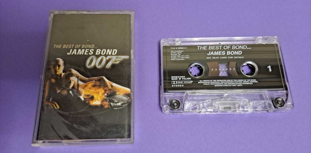 JAMES BOND The Best Of Bond ...James Bond 007 , Poland 1999