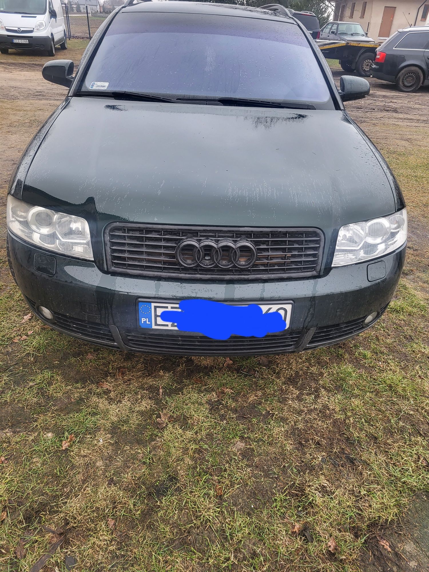 Kompletny zderzak xenon audi a4 b6 LY6R