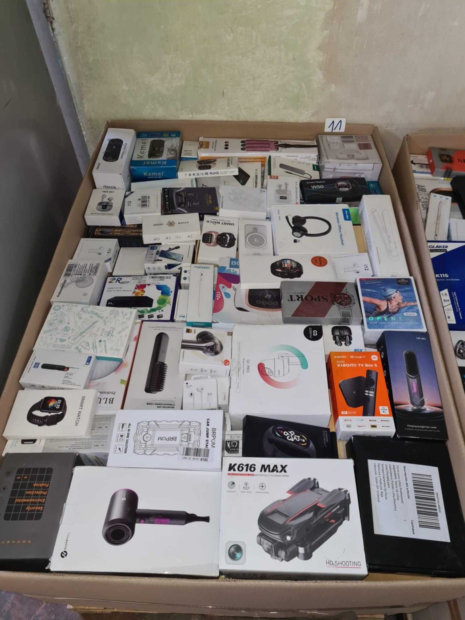 Palety zwrotów konsumenckich AGD elektronika meble odzież zabawki mix