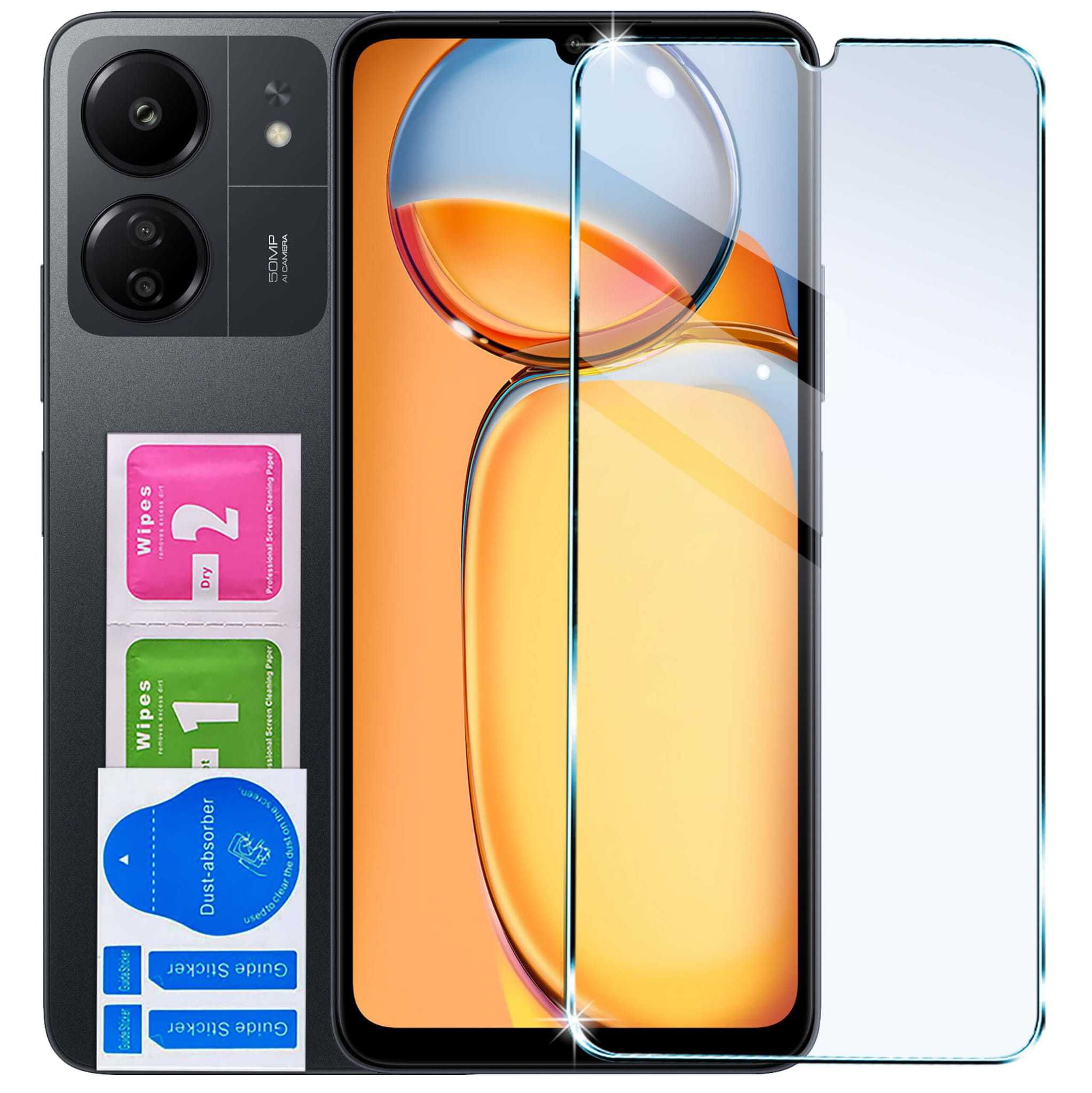 Etui Nakładka Carbon do Realme Note 50 + Szkło Hartowane