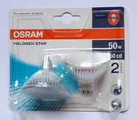 Żarówki halogen Osram 50 w 1450 cd 2 sztuki