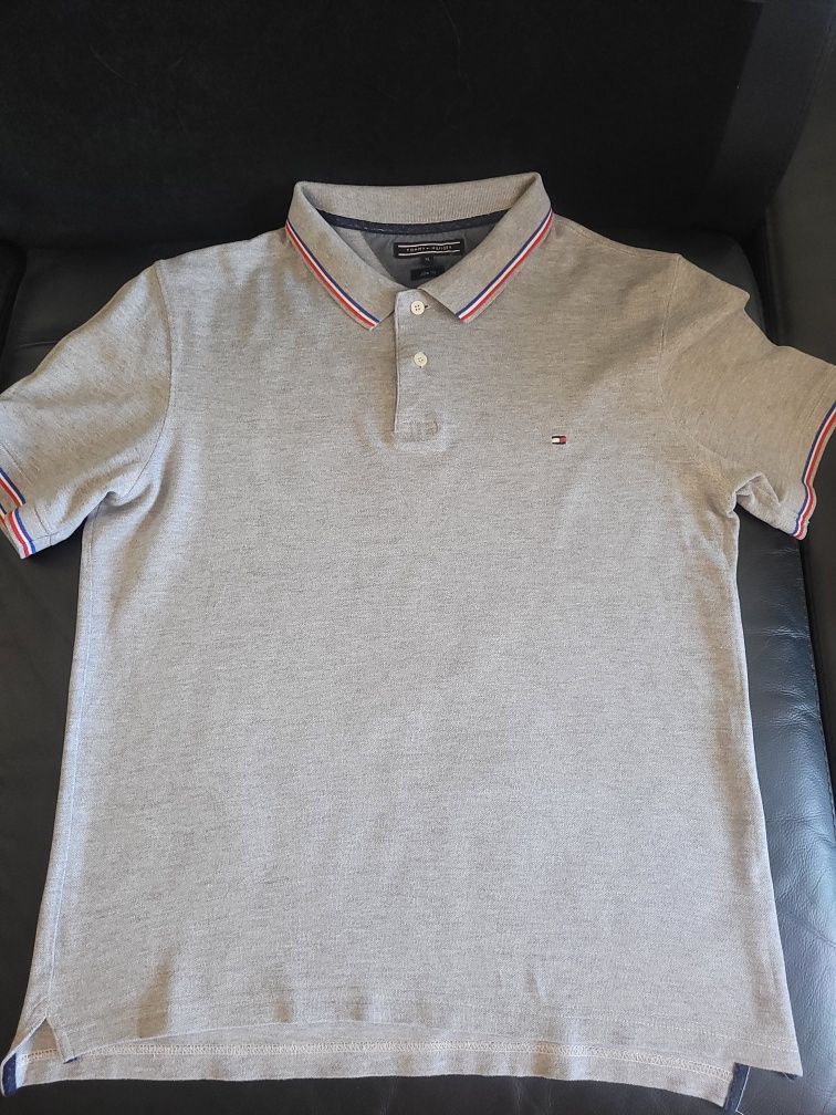 Polo Tommy Hilfiger xl różowa + 2 gratis