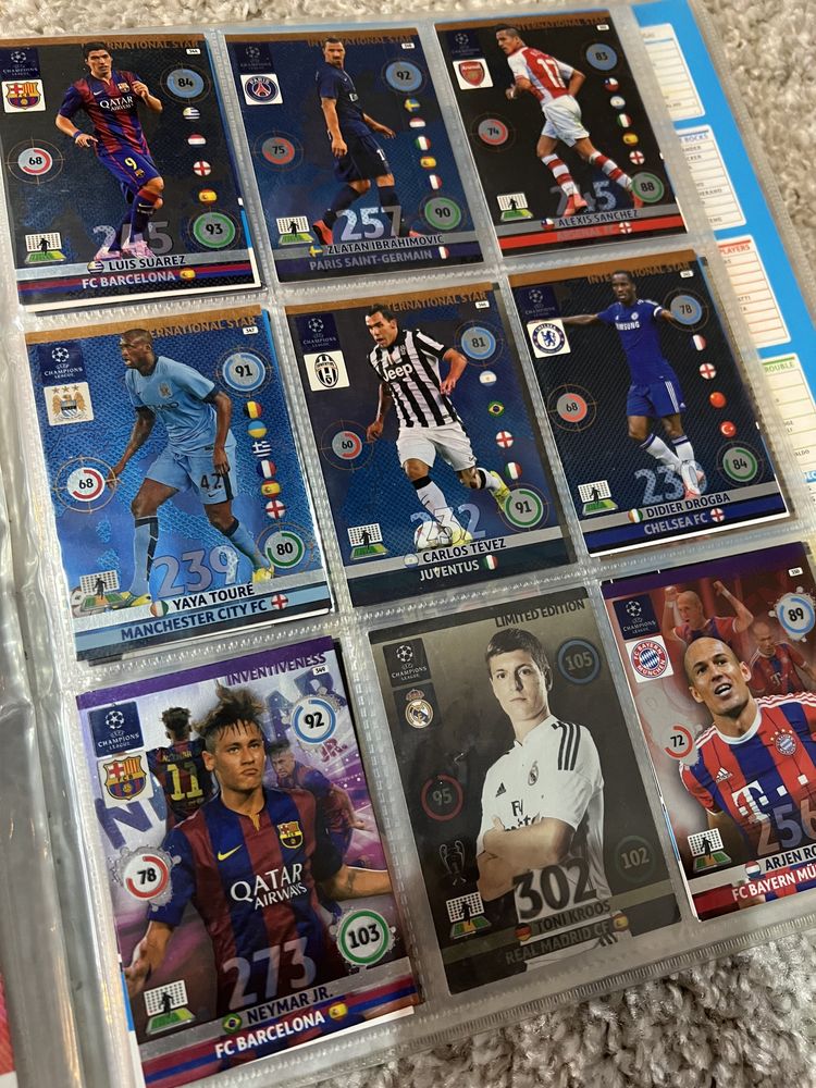 Panini Adrenalyn XL UEFA Champions League 2014 karty