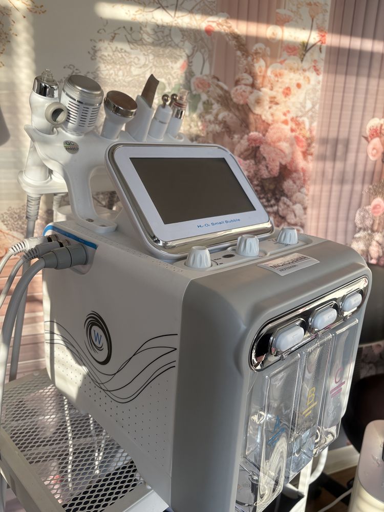 Oczyszcxanie wodorowe - sprzet 6 w 1 Microderma H2 Jet