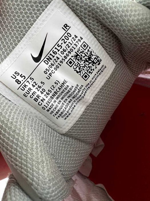 Мужские кроссовки Nike Shox Ride 2 Supreme Gray/White/Red. 40-45