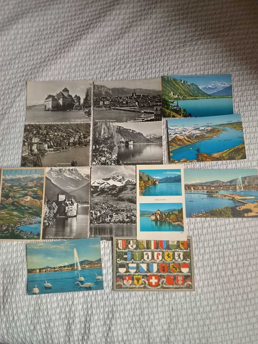 Postais antigos, preço do conjunto