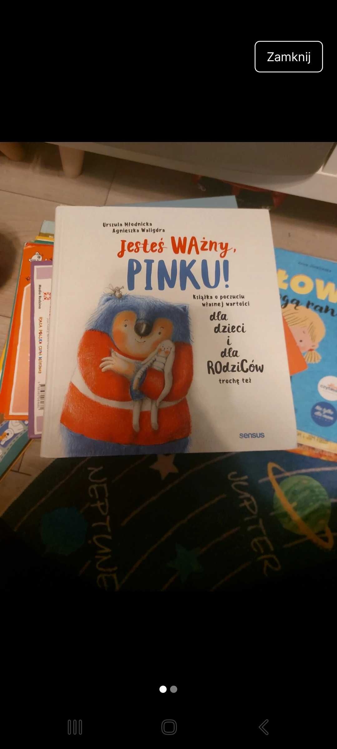 Jesteś ważny Pinku Urszula młodnicka Agnieszka Waligóra