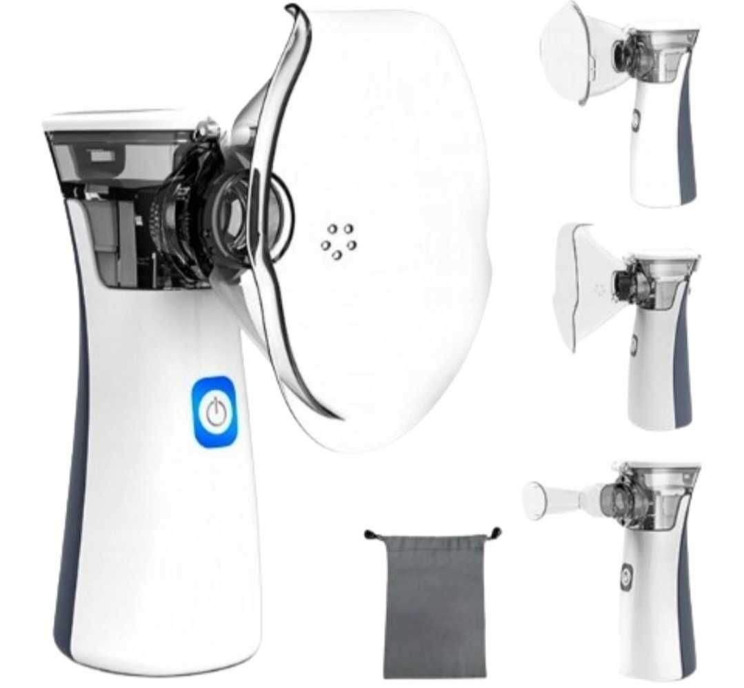 Inhalator nebulizator siateczkowy przenośny dla dzieci dorosłych cichy