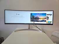 Monitory LG 49" UltraWide Curved 49BQ95C-W Stan idealny