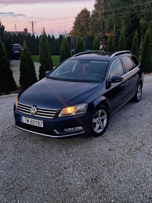 Volkswagen Passat B7 2.0 TDI 2013 rok hak nawigacja
