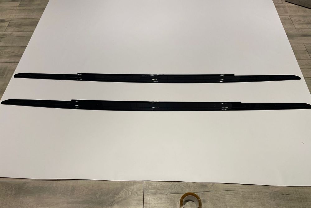 Dokładki progów BMW F32 F33 F36 boczne dokładki M performance czarny p