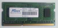 Оперативна пам'ять для ноутбука (ОЗП)
SO-DIMM DDR3 1GB ASint
PC3-10600
