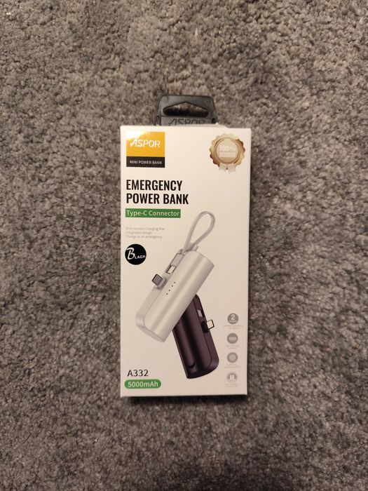 Powerbank 5000 mAh Aspor
