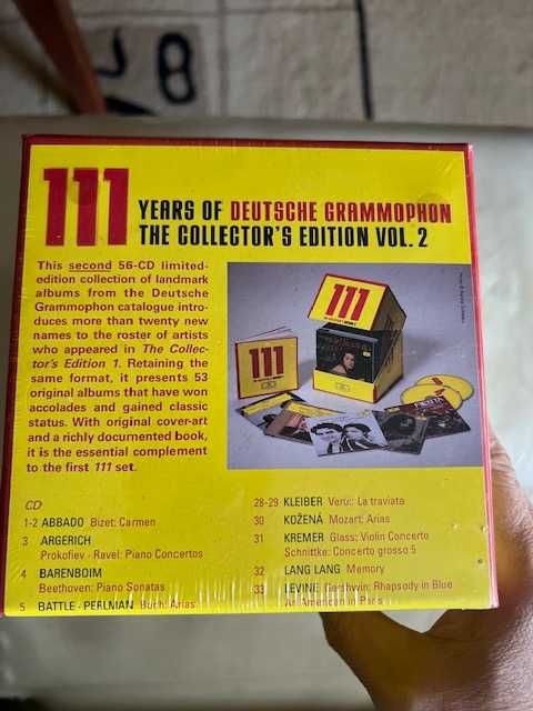 111 Years of Deutsche Grammophon 56 CD Limited Edition Vol. 2
