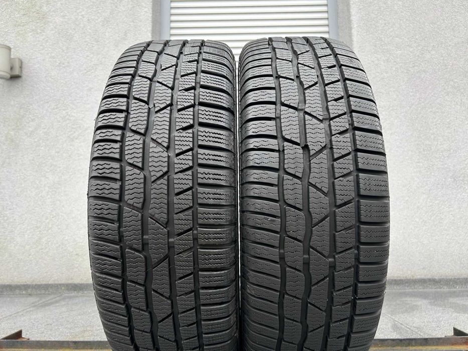 2szt zimowe 205/60R16 Continental 8,7mm 2021r bieżnik jak nowe! Z3457