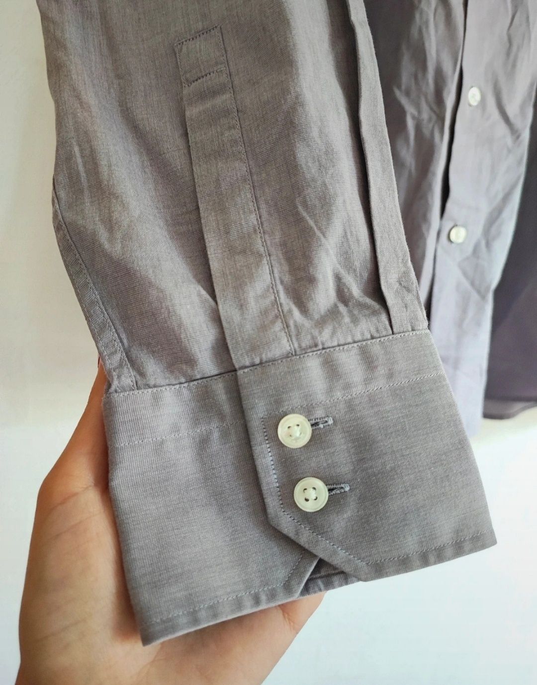 Hugo Boss elegancka koszula męska bawełniana jakościowa L /XL