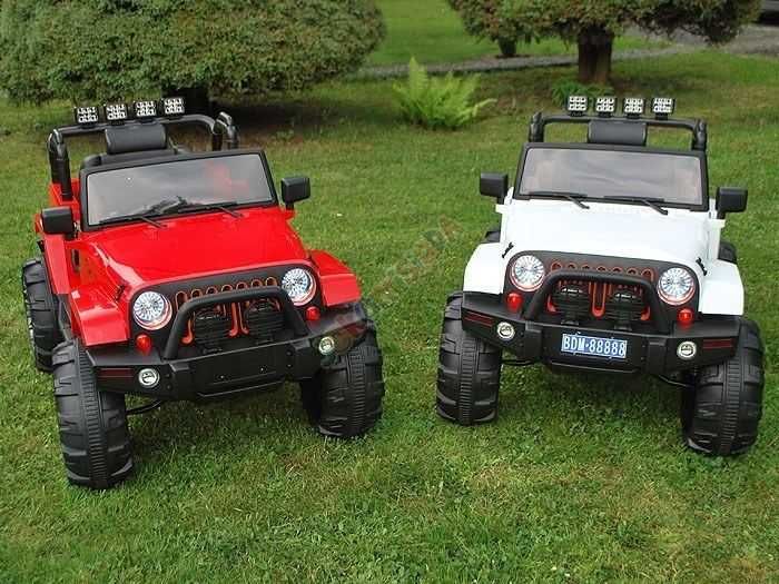Auto na akumulator Jeep All Terrain na akumulator 2x45 EVA skóra 0905