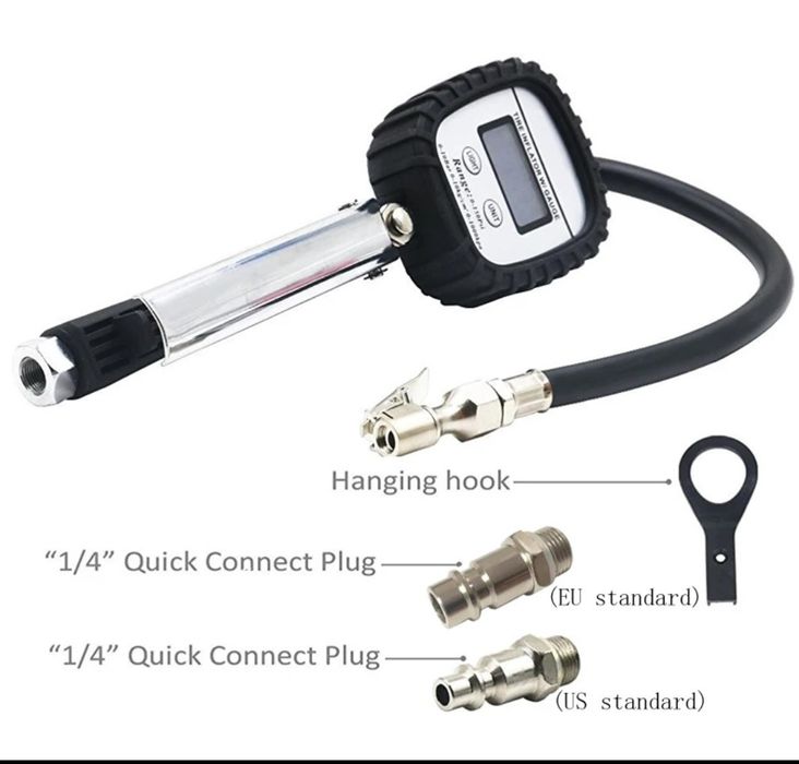 MEDIDOR DIGITAL da pressão dos pneus