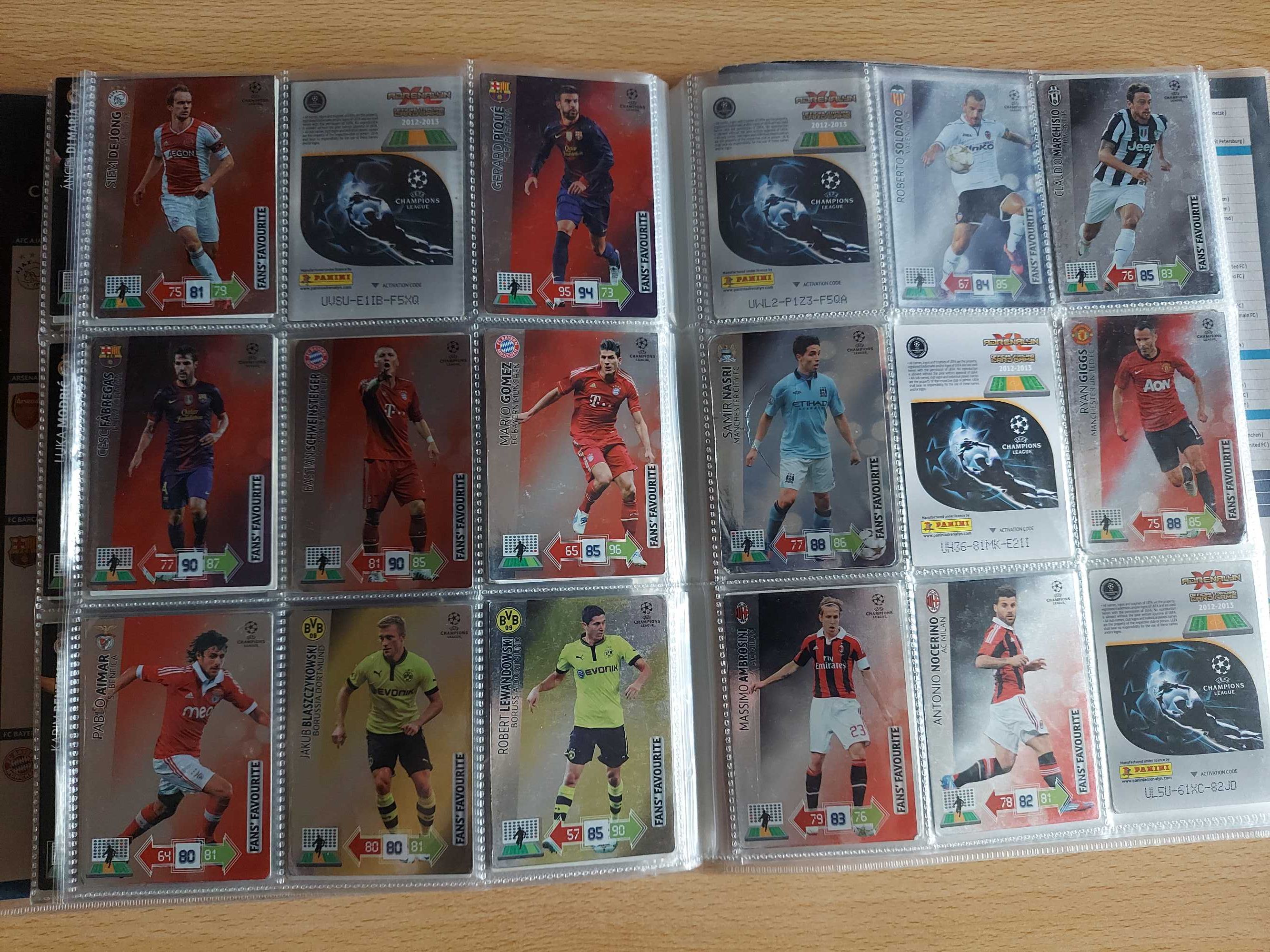 ALBUM kart piłkarskich PANINI - UEFA Champions League 2012/2013