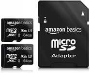 amazon basics karta pamięci micro sdxc z pełnowymiarowym adapterem