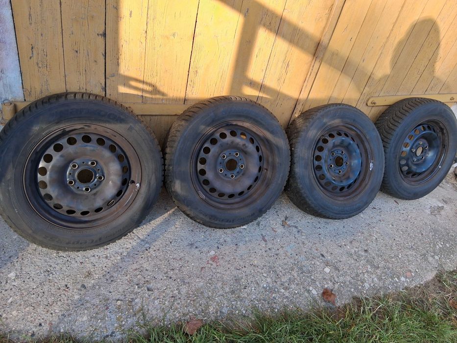 Sprzedam koła zimowe vw opony hankook