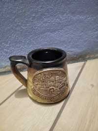 Kufel England ceramika 9cm.