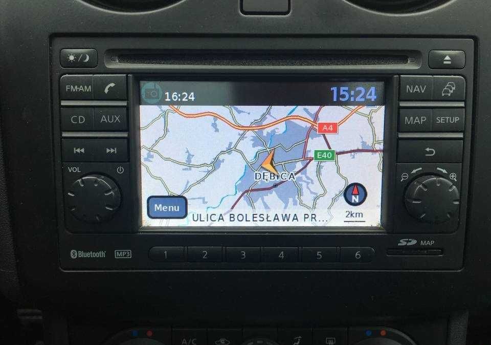 Nissan Connect LCN1 Polskie Menu # Nissan Connect LCN1 Mapa Europa