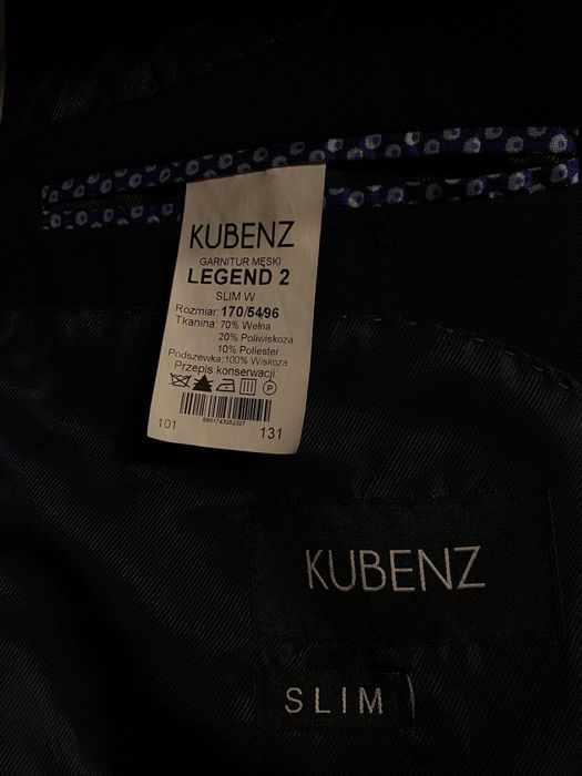 Garnitur męski - młodzieżowy KUBENZ 170/54/96